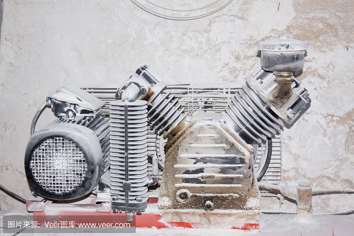 在粉末沉淀之后