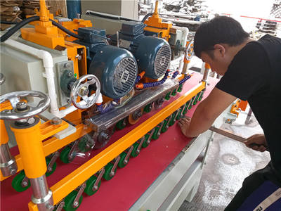 優化瓷磚加工設備，搶占大理石拼花產業先機